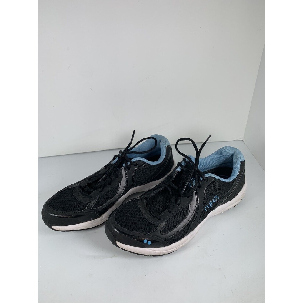 Ryka Women's Dash 3 Walking Shoe BLK/MTR/BLUE US SZ 7M‎